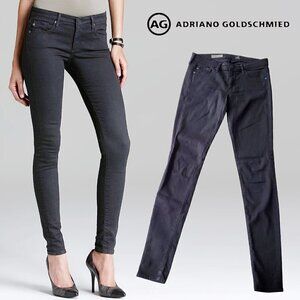 AG Adriano Goldschmied The Absolute Legging Extreme Skinny Black Size 26R